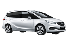 Van Hire Bilston - Vauxhall Zafira 5 + 2 - Minibus hire Bilston